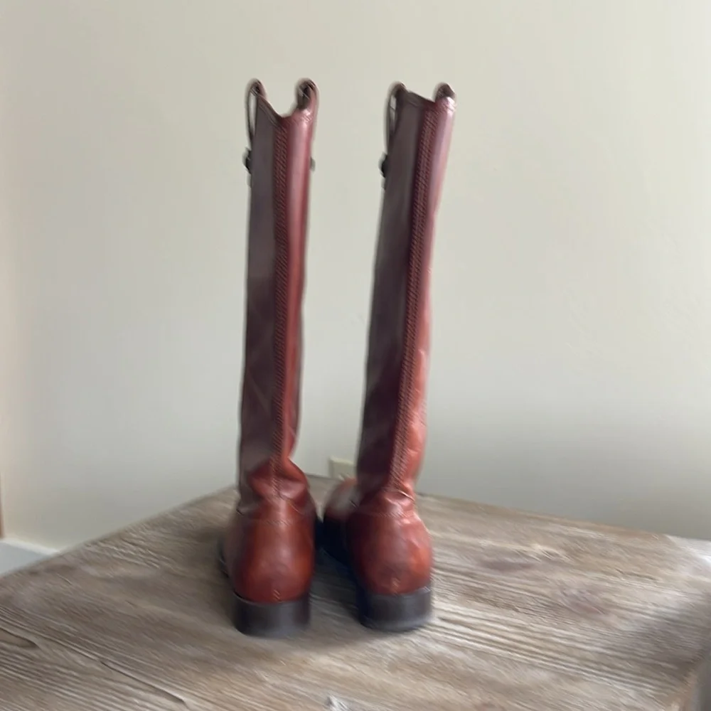 Frye, brown tall boots, size 8.5 - Picture 3 of 6